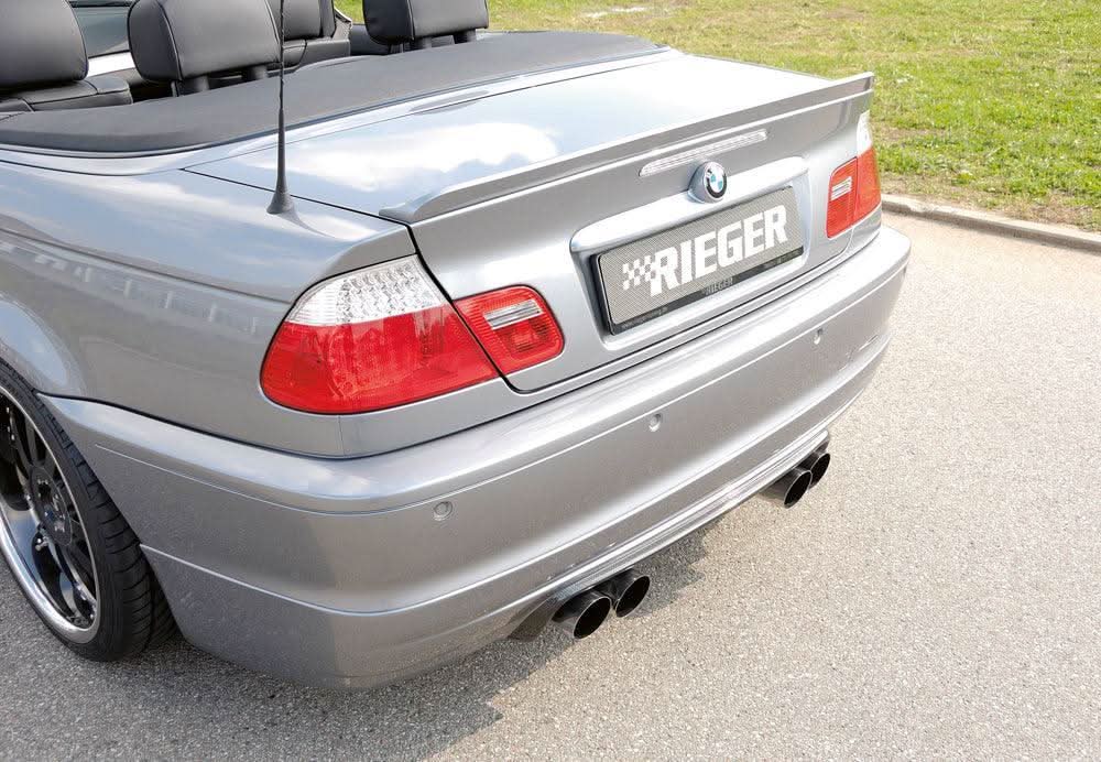 Rieger BMW E46 Convertible Rear Flap Spoiler