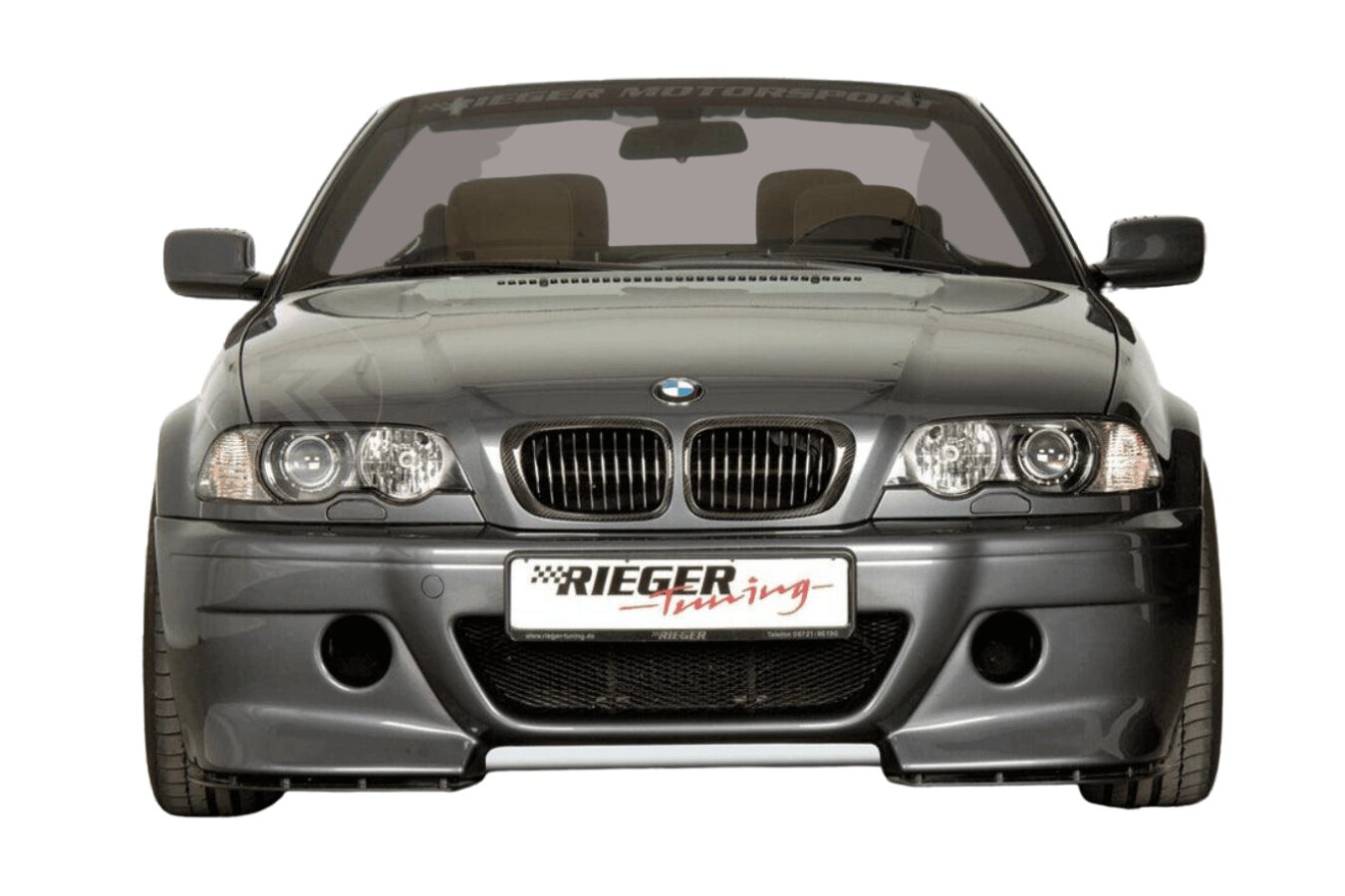 Rieger BMW E46 Pre-Facelift Coupe/Convertible CS-Look Front Bumper