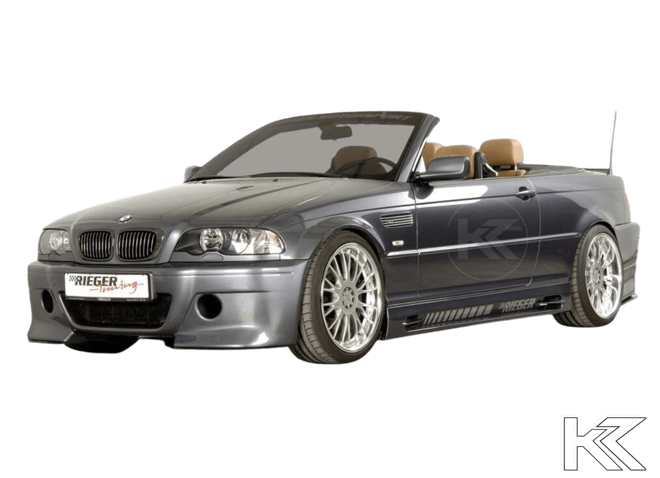 Rieger BMW E46 Pre-Facelift Coupe/Convertible CS-Look Front Bumper