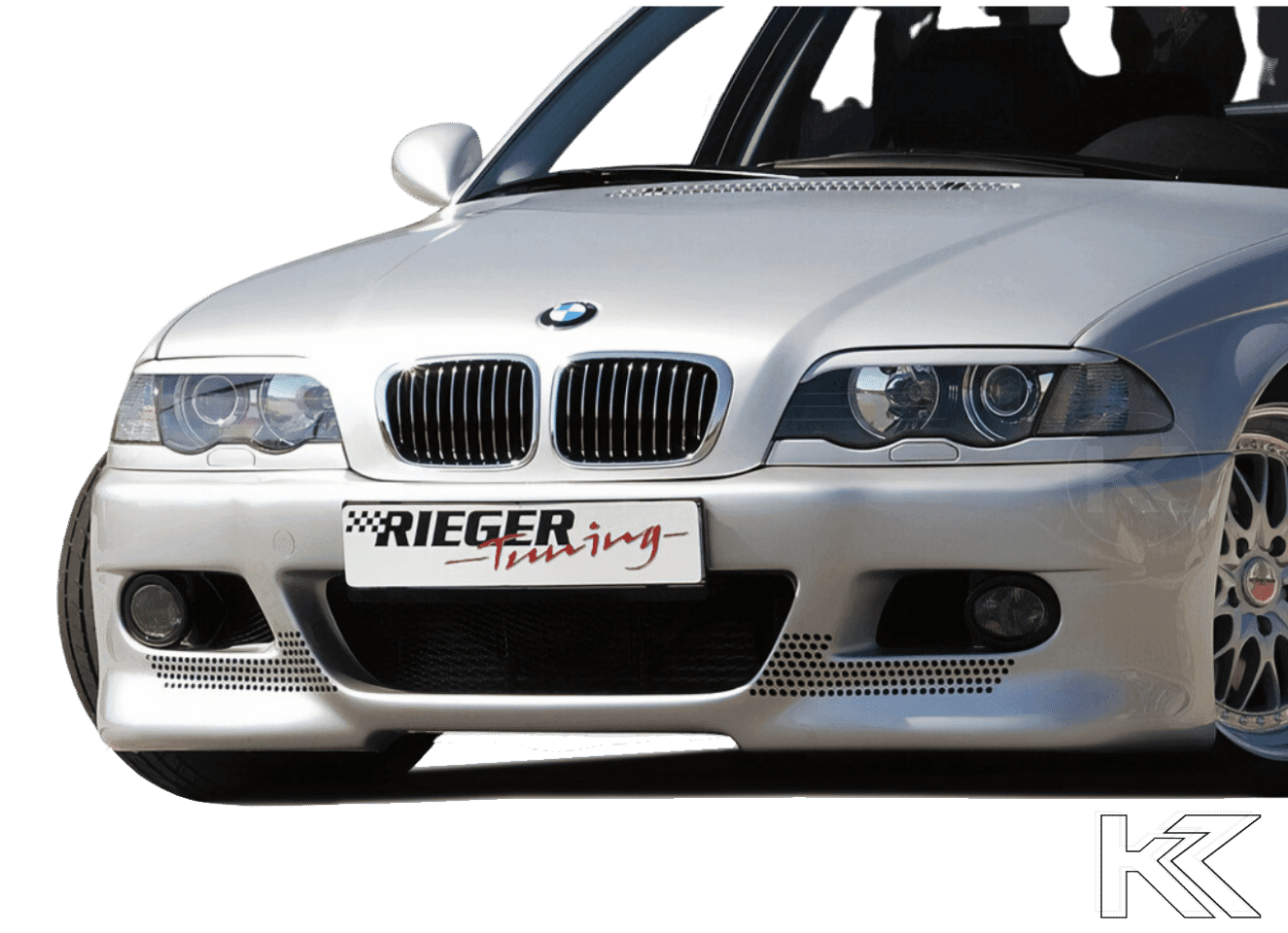 Rieger BMW E46 Pre-Facelift Sedan/Touring Front Bumper Type 1