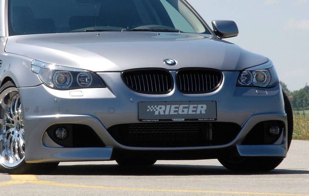 Rieger BMW E60 Facelift Sedan/Wagon Front Bumper - PDC