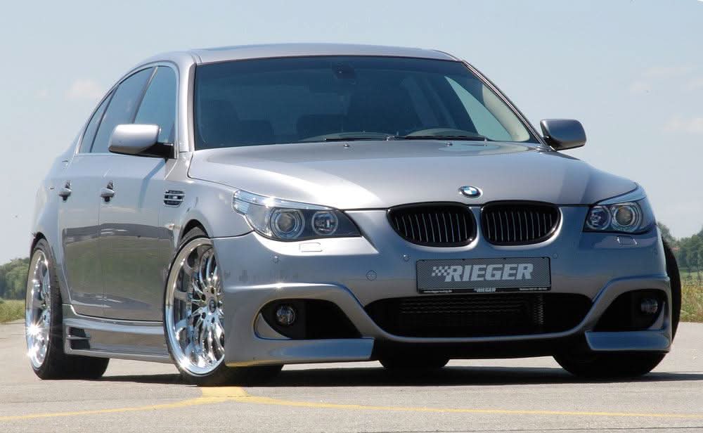Rieger BMW E60 Facelift Sedan/Wagon Front Bumper - PDC