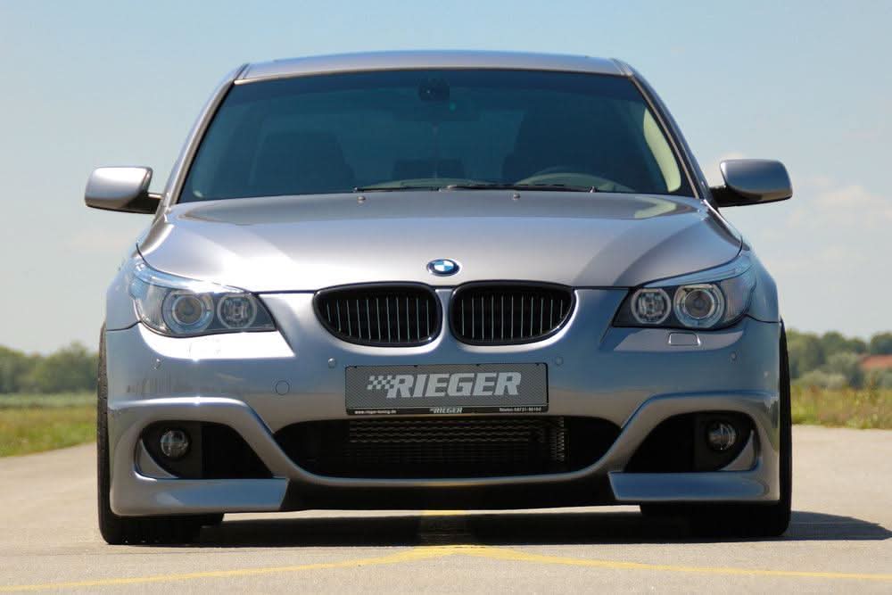 Rieger BMW E60 Facelift Sedan/Wagon Front Bumper - PDC