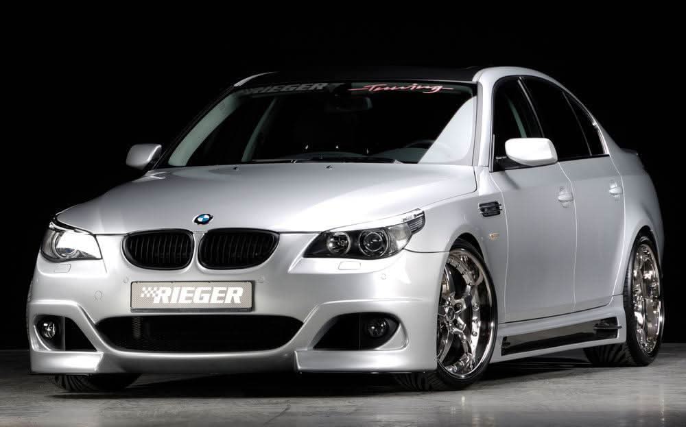 Rieger BMW E60 Facelift Sedan/Wagon Front Bumper - PDC