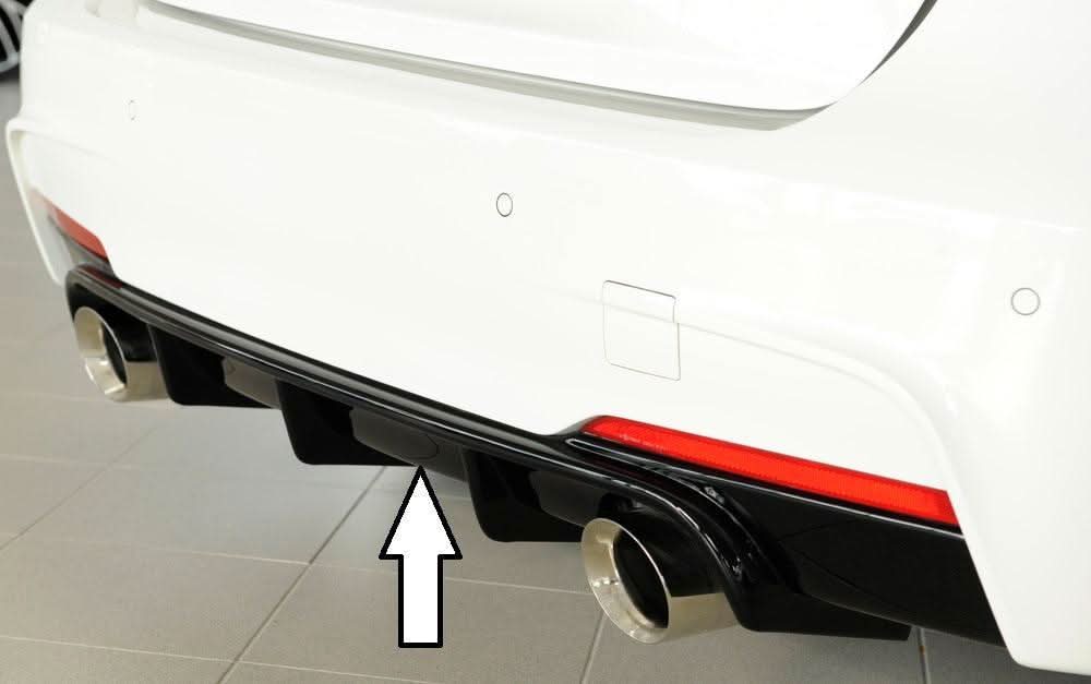 Rieger BMW F30/31 M Technic Rear Skirt Insert