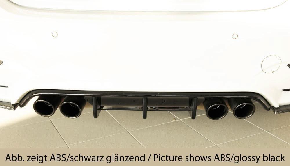 Rieger BMW F82 M4 Rear Skirt Insert