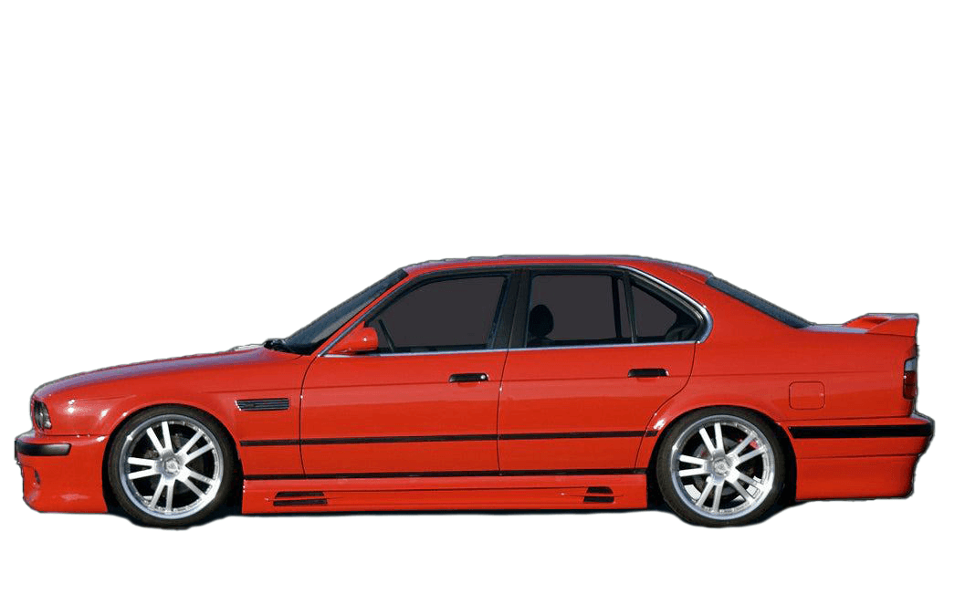 Rieger E34 Side Skirts - Vented Type 1