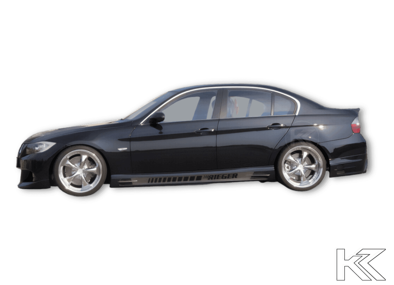 Rieger E90/91 Side Skirts - Vented Type 1