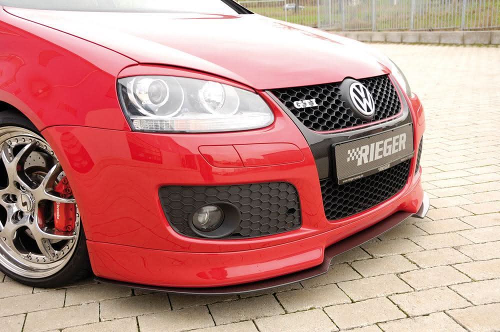 Rieger front spoiler lip Golf 5 only GT/GTI