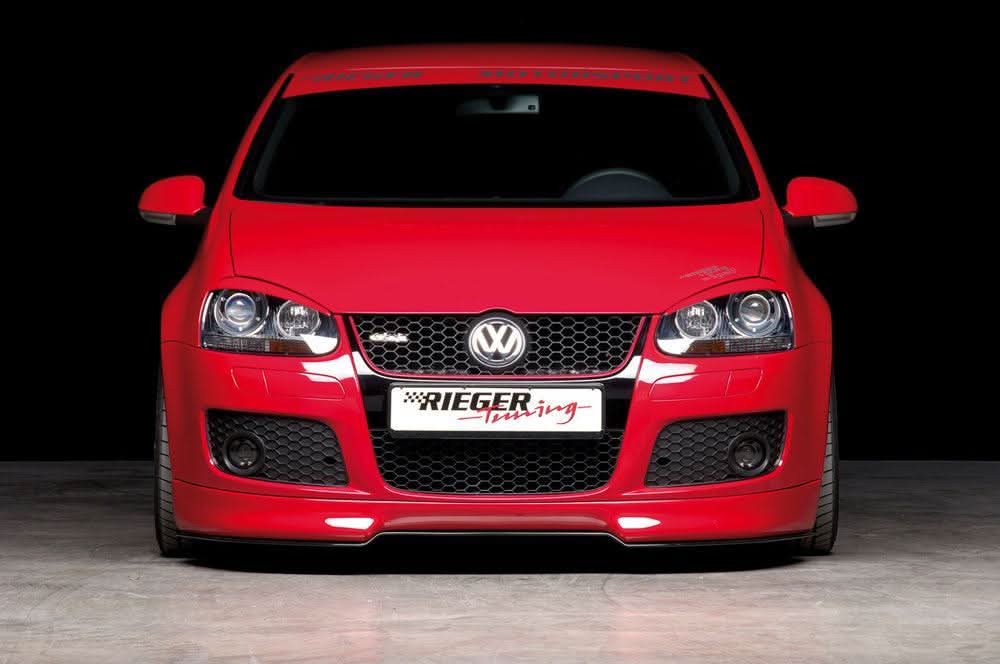 Rieger front spoiler lip Golf 5 only GT/GTI