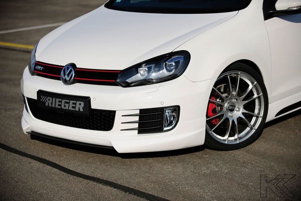 Rieger Golf 6 GTI Splitter for Rieger Front Lip