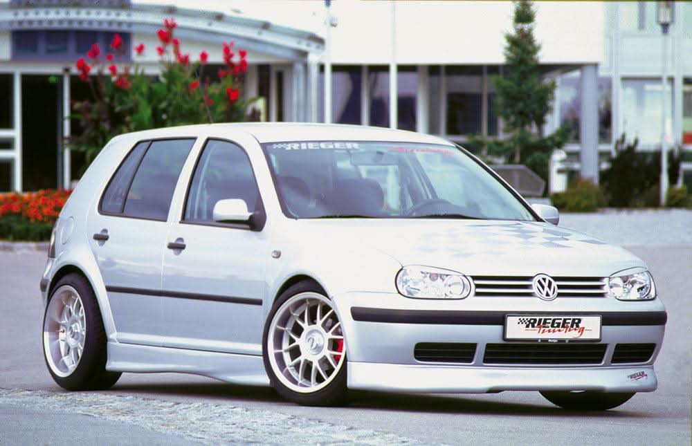 Rieger VW Golf 4 (3dr,5dr,wagon) Front Lip