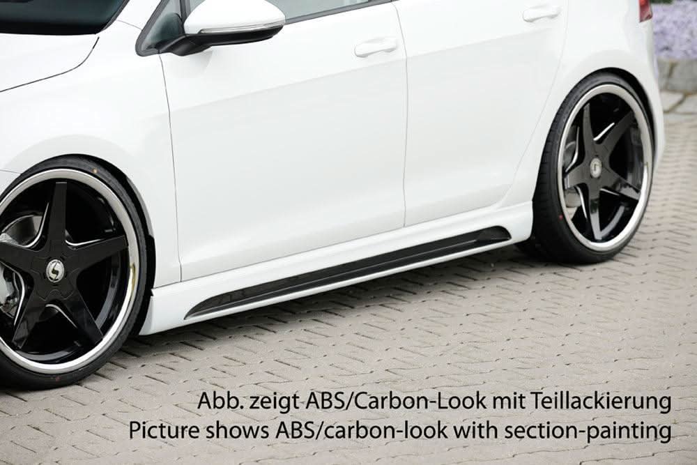 Rieger VW Golf 7 Side Skirts V2