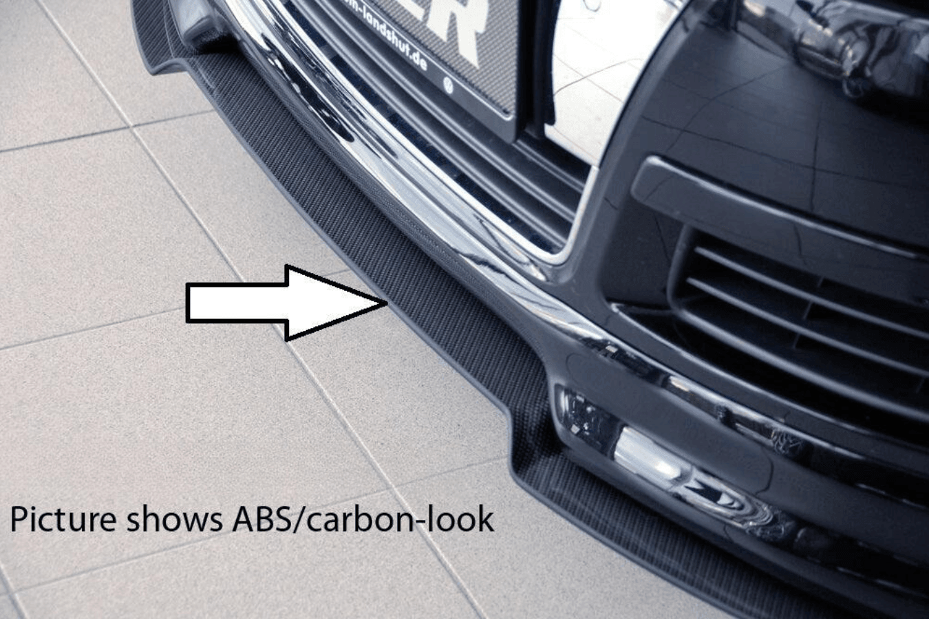 Rieger VW Passat (3C) Front Splitter For Rieger Front Lip 24071