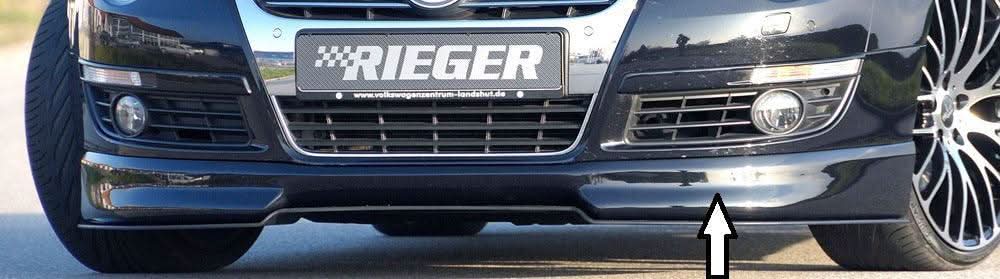Rieger VW Passat (3C) Pre Facelift Front Lip