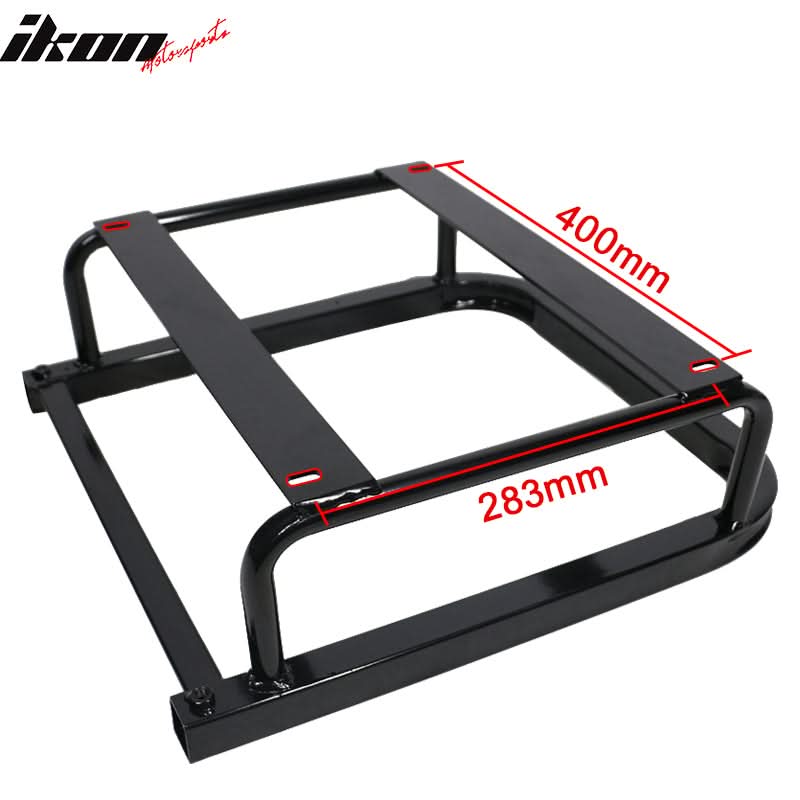 Universal Black Gaming Chair Cockpit Steel