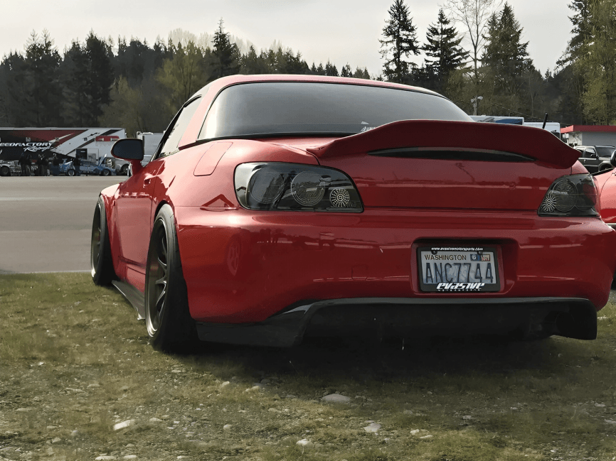 Honda S2000 AP1/AP2 Black Hyper Duck Tail Trunk Spoiler (1999 - 2009)