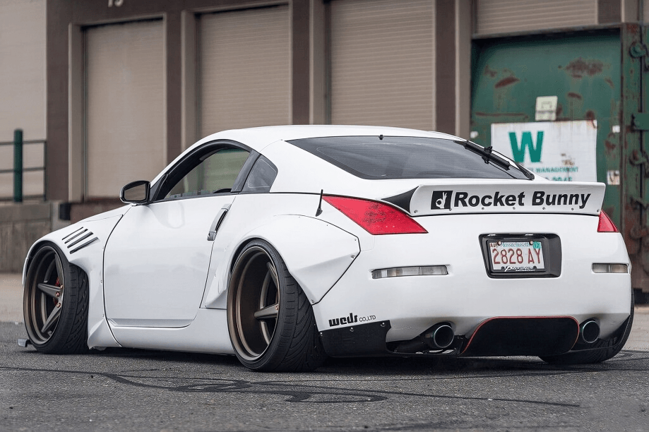 Nissan Fairlady 350z MaxStyle Rear Diffuser V1 (2002 - 2008)