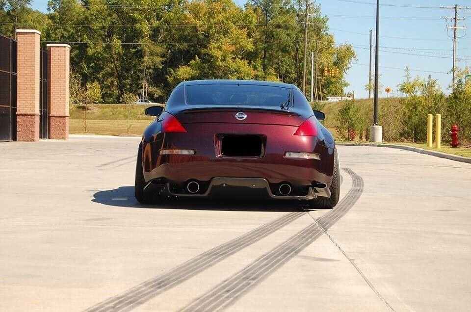 Nissan Fairlady 350z MaxStyle Rear Diffuser V2 (2002 - 2008)