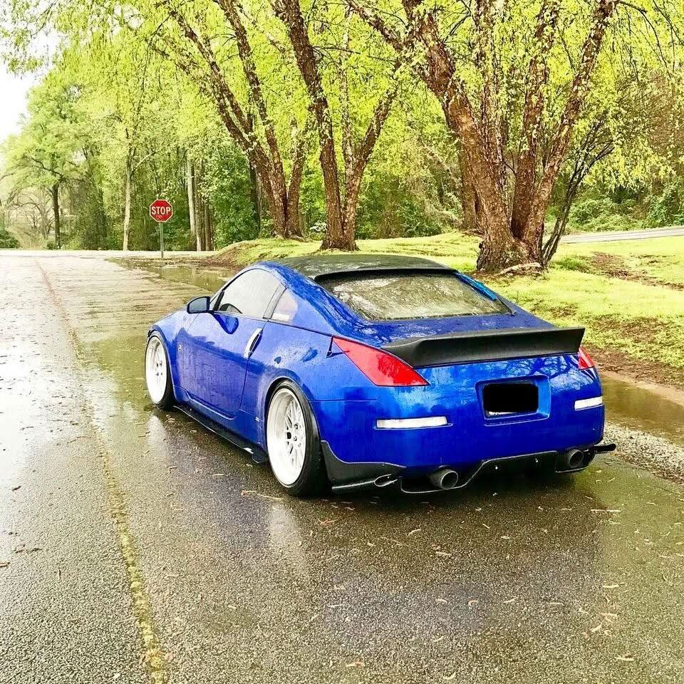 Nissan Fairlady 350z MaxStyle Rear Diffuser V2 (2002 - 2008)