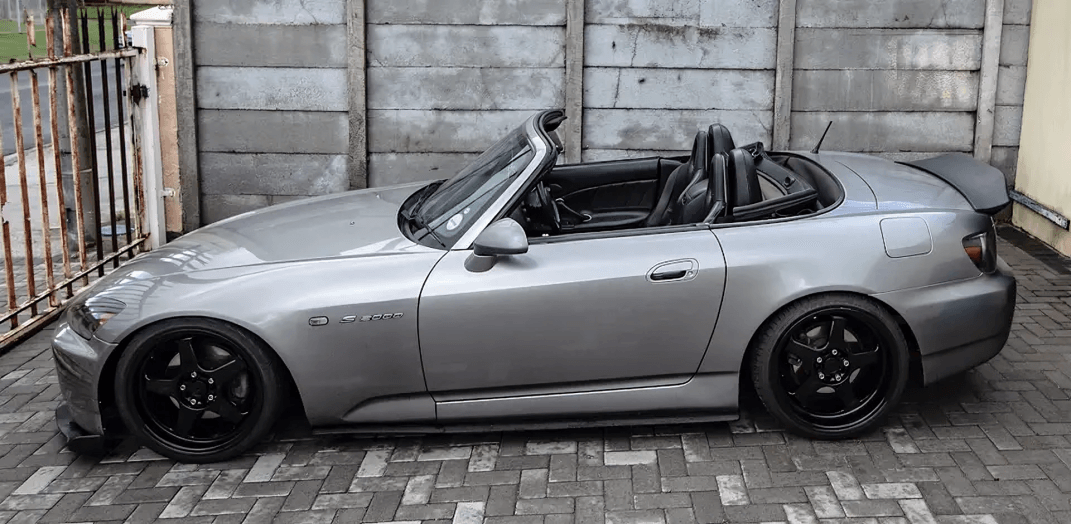 Honda S2000 AP1/AP2 Black Hyper Duck Tail Trunk Spoiler (1999 - 2009)
