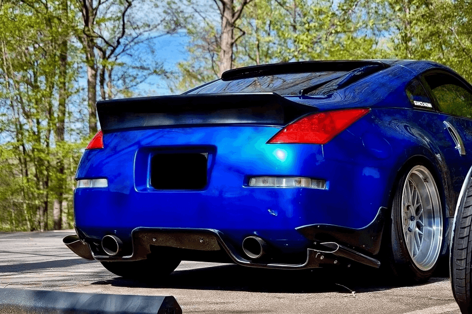 Nissan Fairlady 350z MaxStyle Rear Diffuser V2 (2002 - 2008)