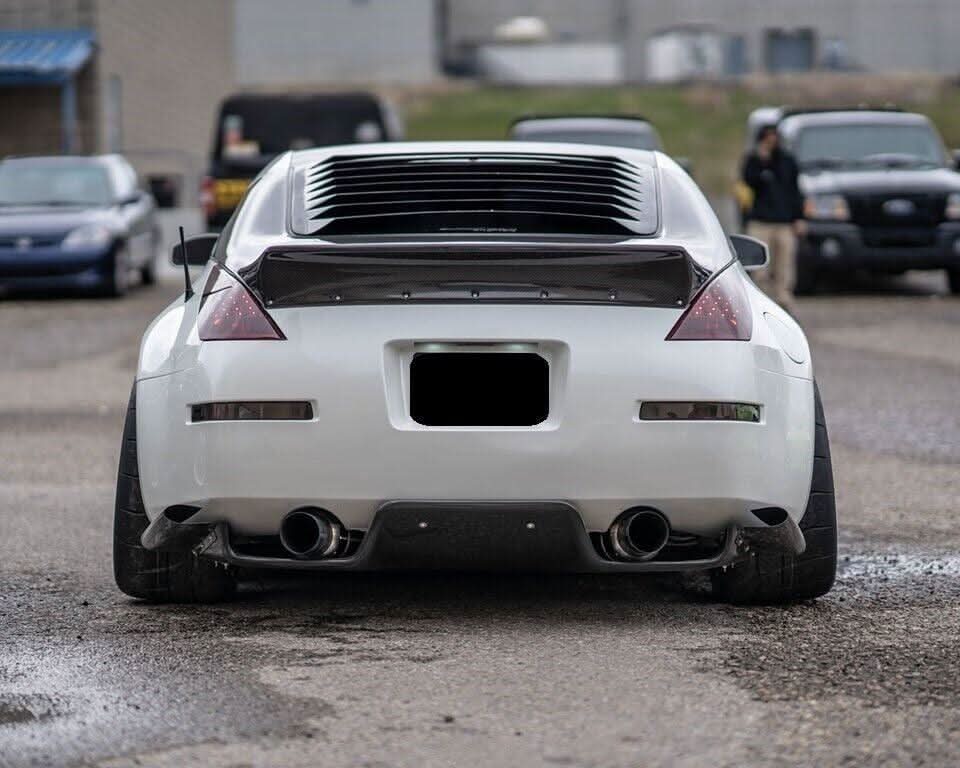 Nissan Fairlady 350z MaxStyle Rear Diffuser V2 (2002 - 2008)