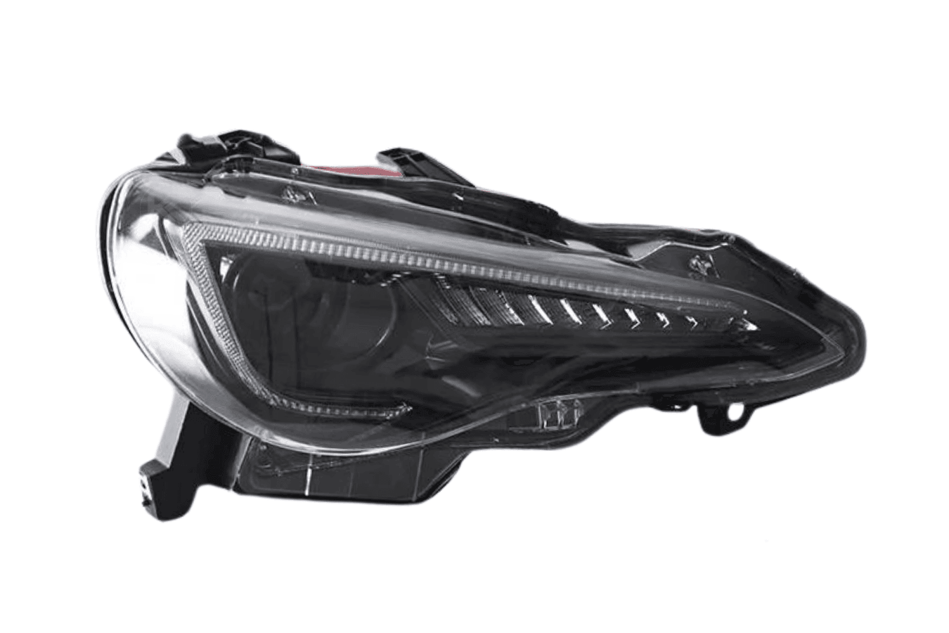 Scion FR-S Subaru BRZ Toyota GT86 1st Gen (ZN6/ZC6) Black Dual Beam Projector Headlights (2012-2021)