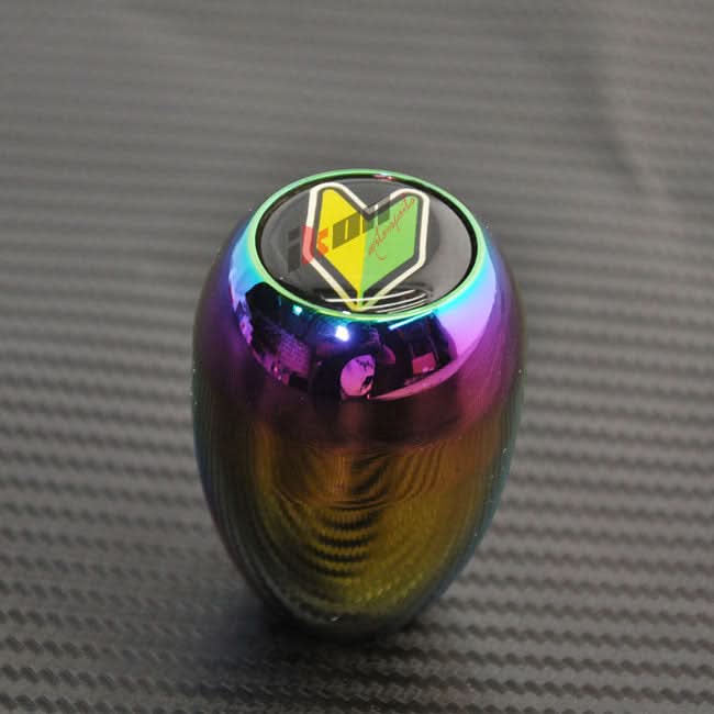 Honda Accord Civic T-R style Titanium BD Logo EG Gear Shift Knob