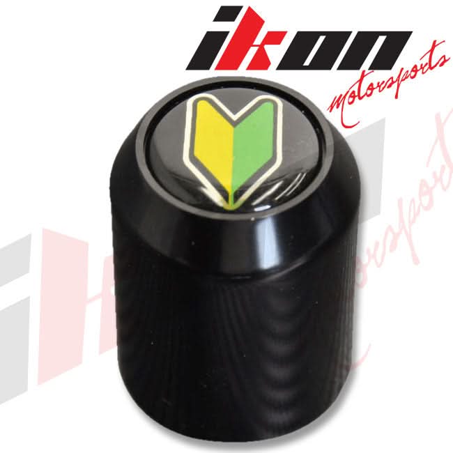 Black M8X1.25MM MT MUG Gear Shift Knob Screw On & BD Logo Badge