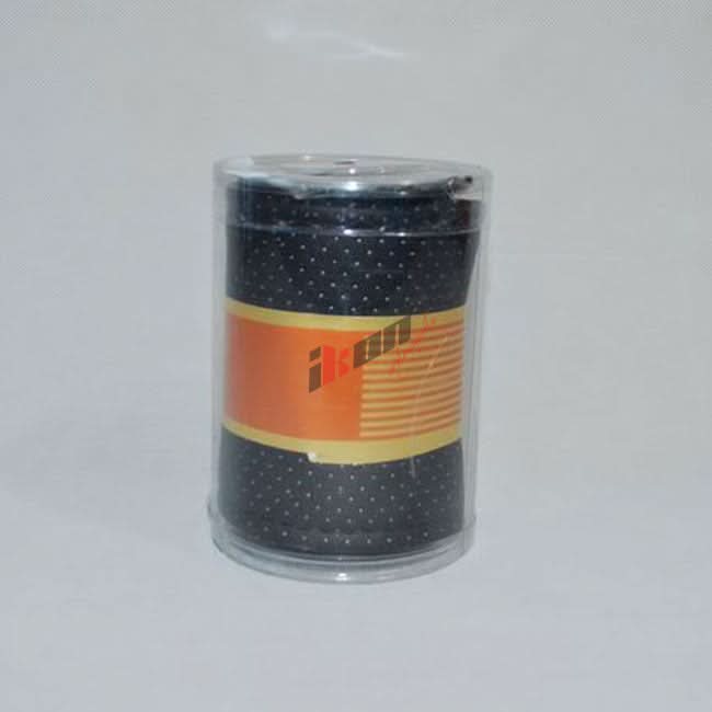 Universal 37-38CM Black Steering Wheel Cover Leather Needle Thread