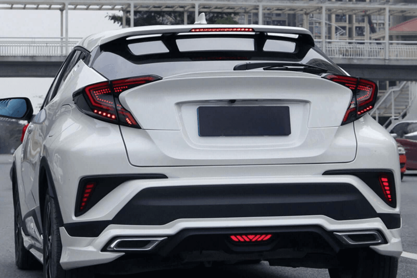 Toyota CHR / C-HR Smoked Full LED Tail Lights (2018-2020)