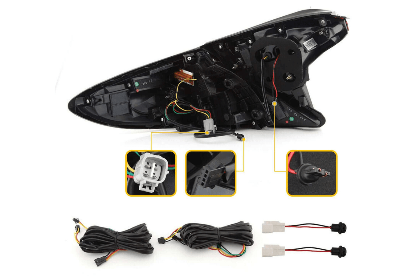 Toyota CHR / C-HR Smoked Full LED Tail Lights (2018-2020)