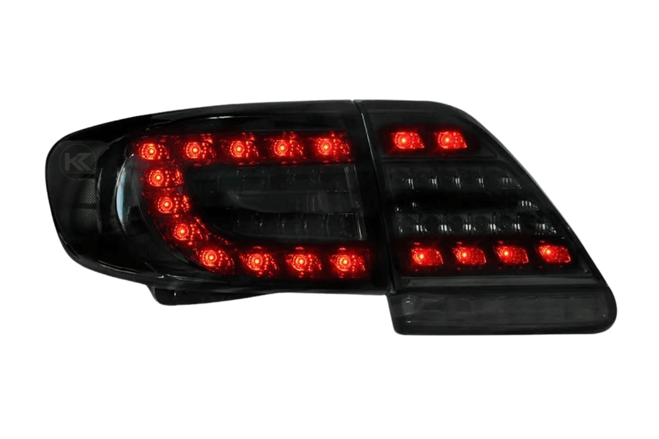 Toyota Corolla 10th Gen (E140 Wide-Body) Facelift LED Tail Lights (2011 - 2013)