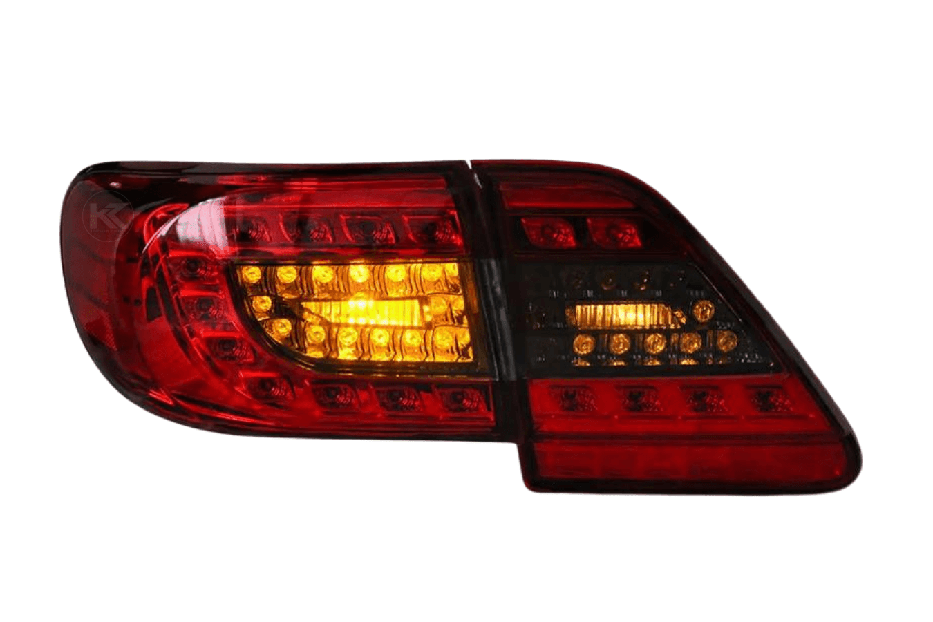 Toyota Corolla 10th Gen (E140 Wide-Body) Facelift LED Tail Lights (2011 - 2013)