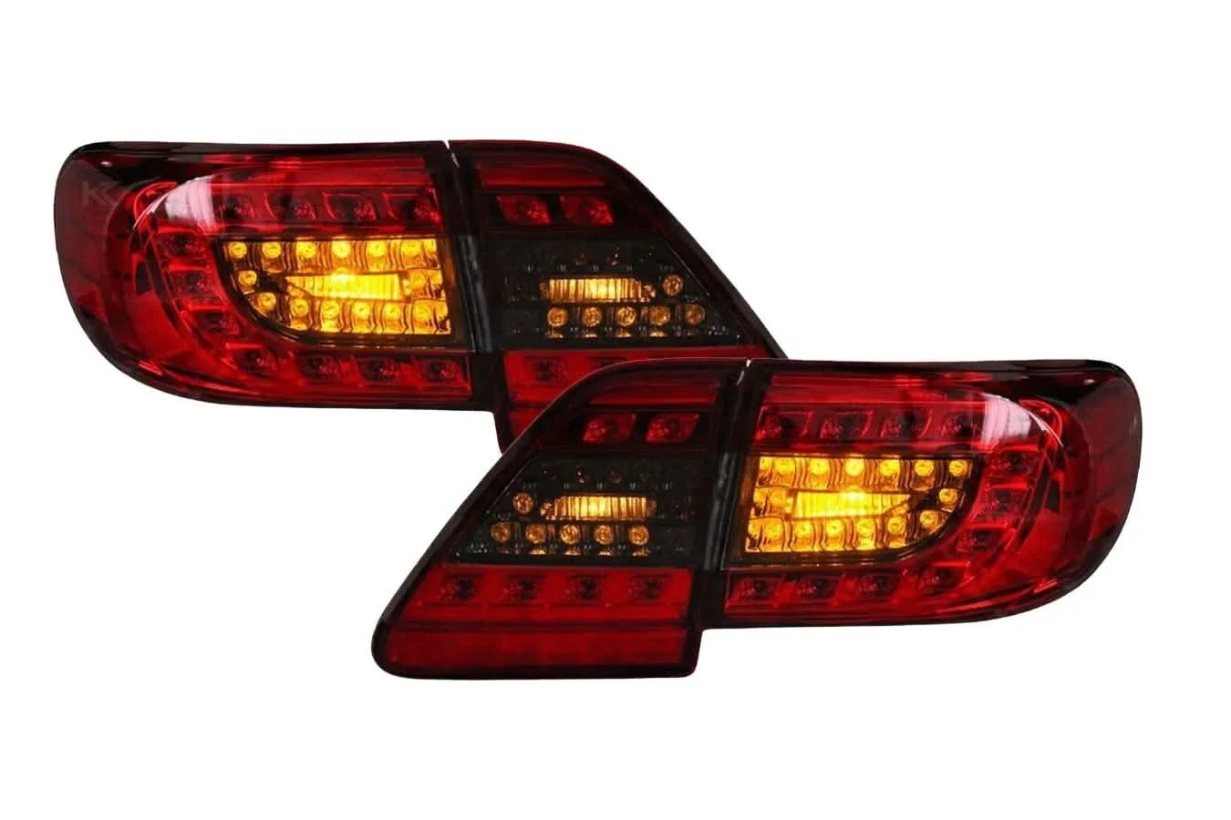 Toyota Corolla 10th Gen (E140 Wide-Body) Facelift LED Tail Lights (2011 - 2013)