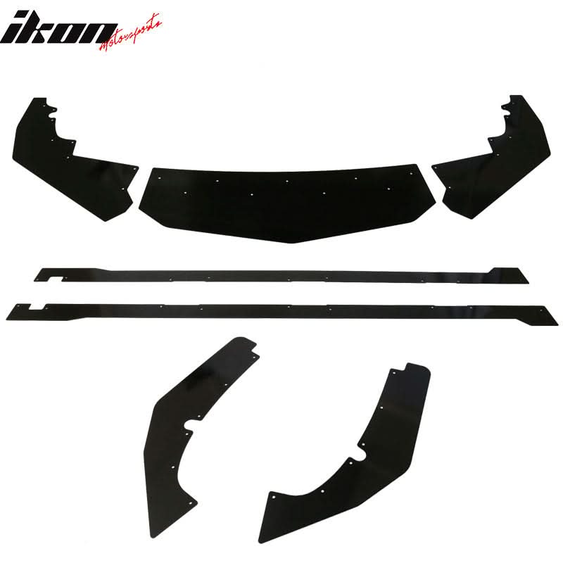 2016-2018Â Honda Civic Sedan IKON Front Rear Bumper Lip Side Skirts