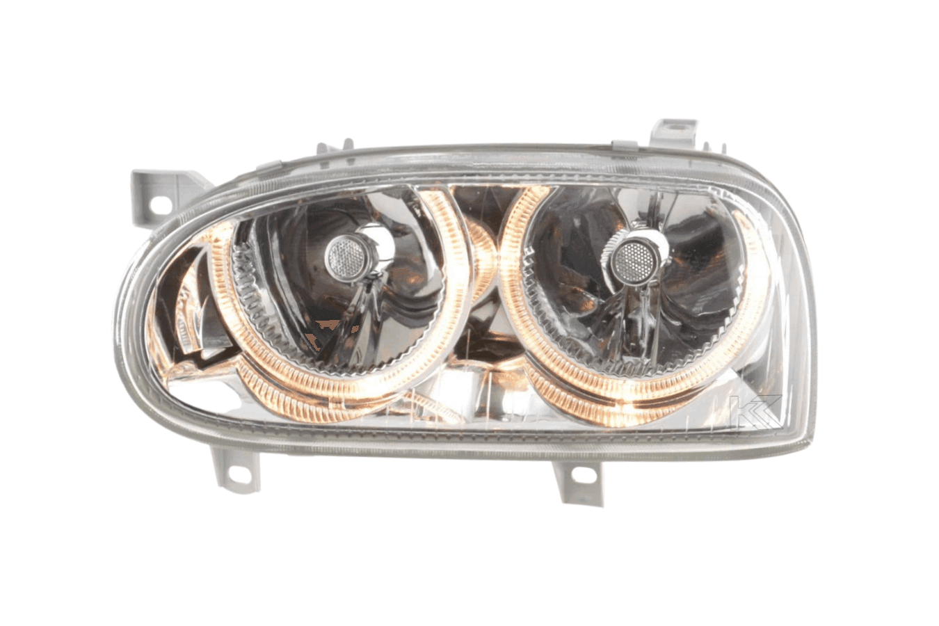 Volkswagen Golf 3 Type 1 HXO, 1 EXO Chrome Angel Eye Headlights (1991-1997)