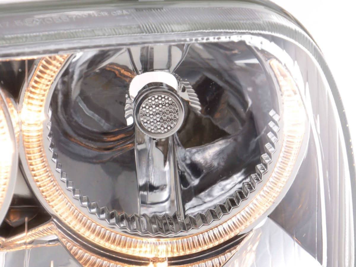 Volkswagen Golf 3 Type 1 HXO, 1 EXO Chrome Angel Eye Headlights (1991-1997)