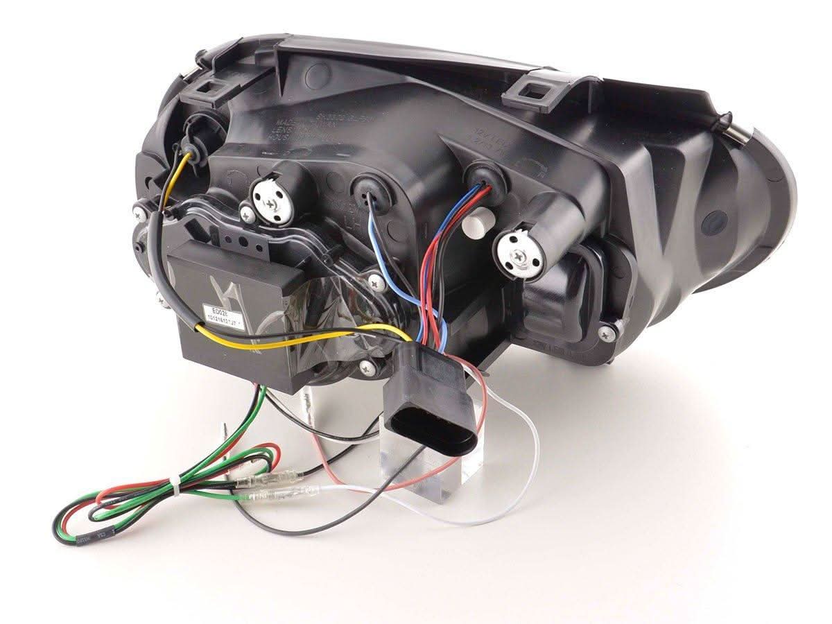 Volkswagen Golf 4 Chrome LED Headlights with Daytime Running Lights (1997 - 2003)