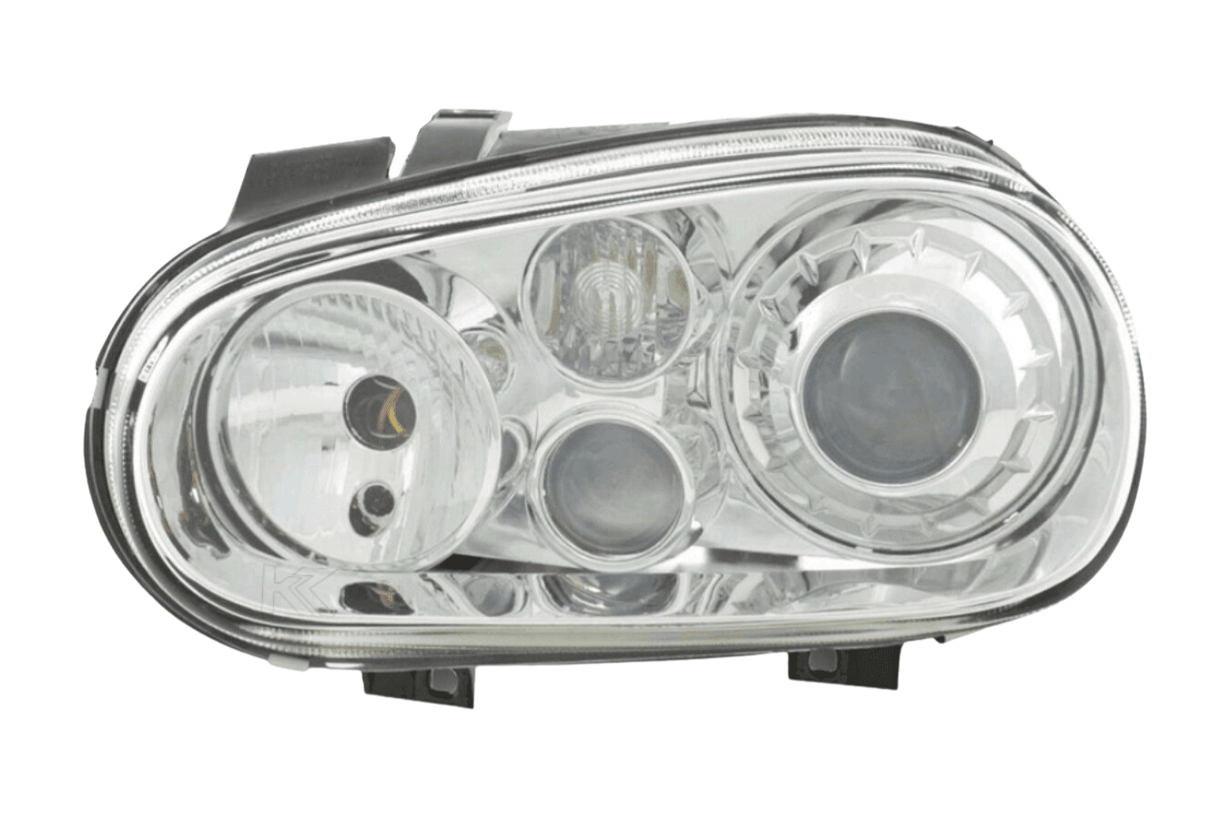Volkswagen Golf 4 Type 1J Chrome Headlight Set (1998-2003)