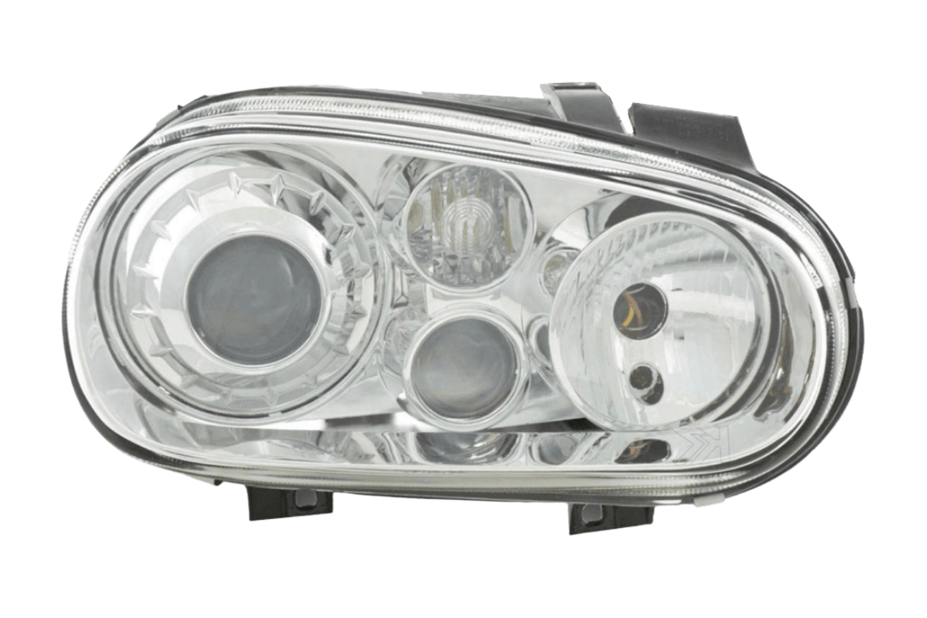 Volkswagen Golf 4 Type 1J Chrome Headlight Set (1998-2003)
