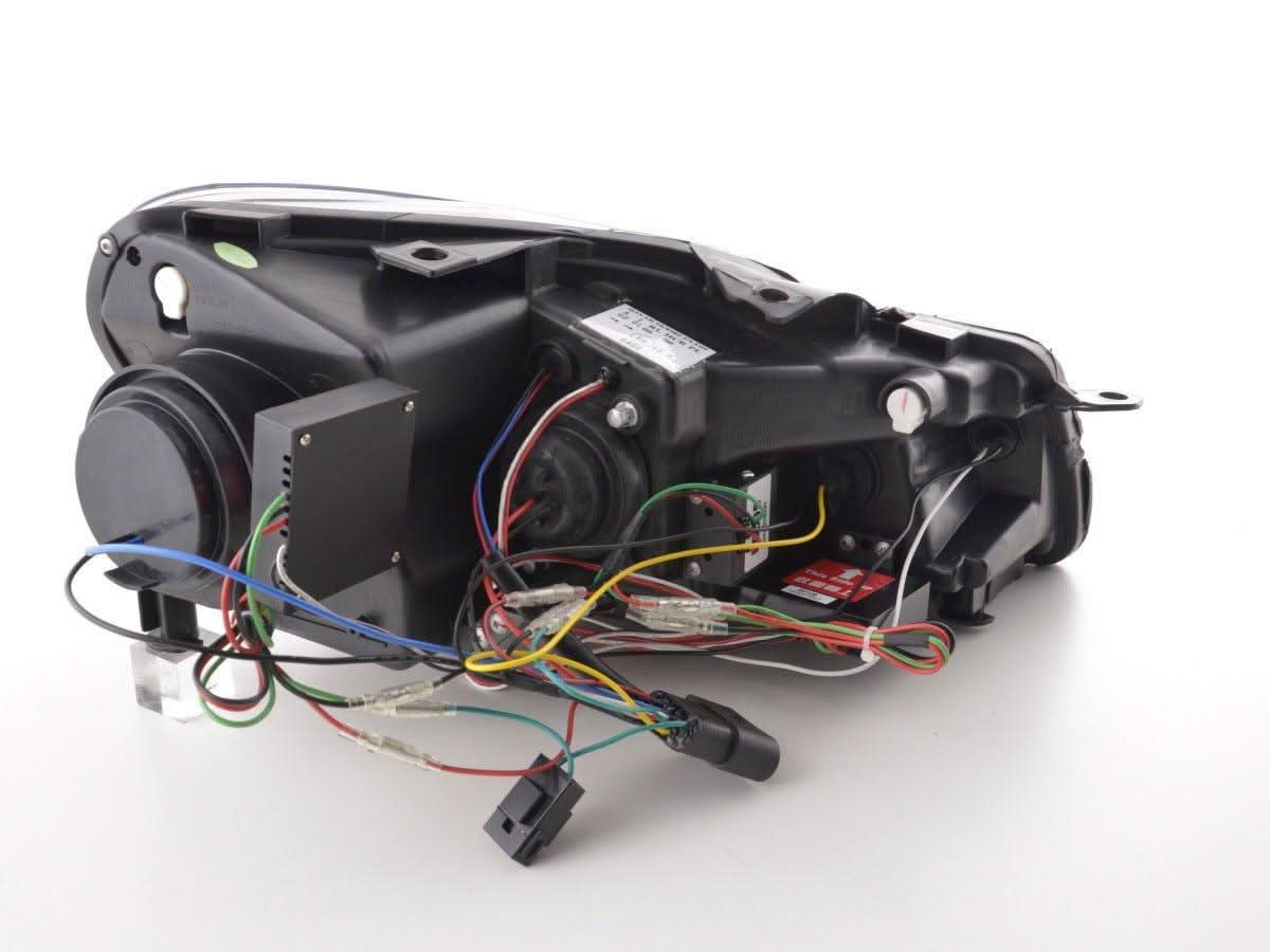 Volkswagen Golf 6 Black LED Headlights with Daytime Running Lights (2008 - 2014)