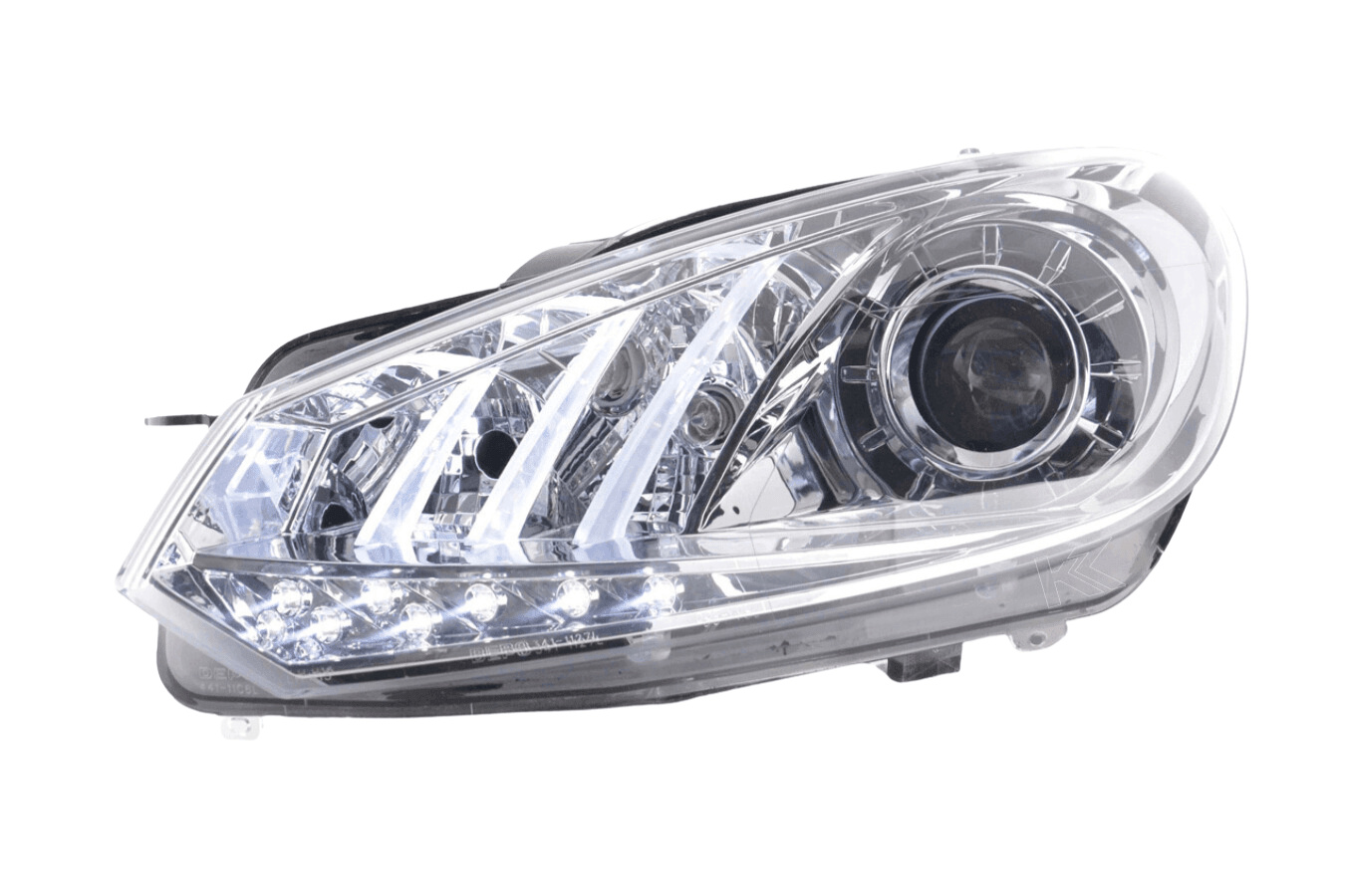 Volkswagen Golf 6 Chrome DRL Headlights (2008 - 2014)