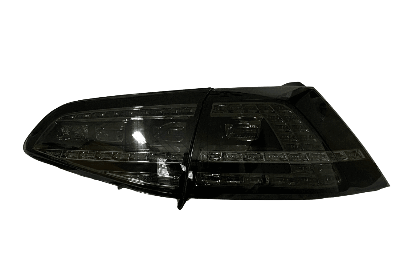 Volkswagen MK7 Golf/GTI/R - Black/Smoke LED Tail Lights (2012-2017)