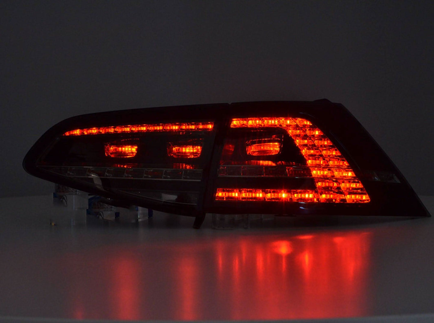 Volkswagen MK7 Golf/GTI/R - Black/Smoke LED Tail Lights (2012-2017)