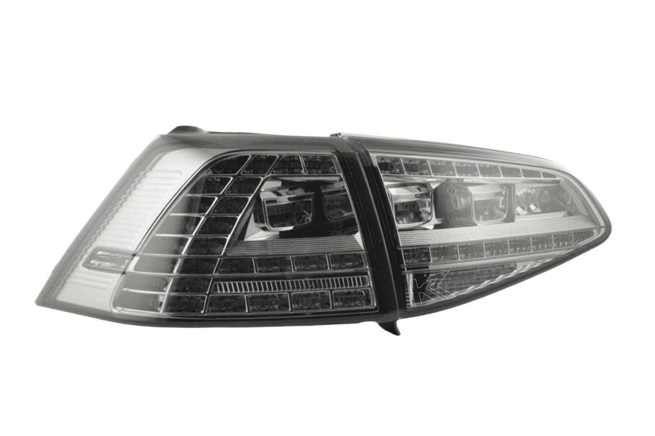 Volkswagen MK7 Golf/GTI/R - Chrome/Smoke LED Tail Lights For Halogen Models (2012-2017)