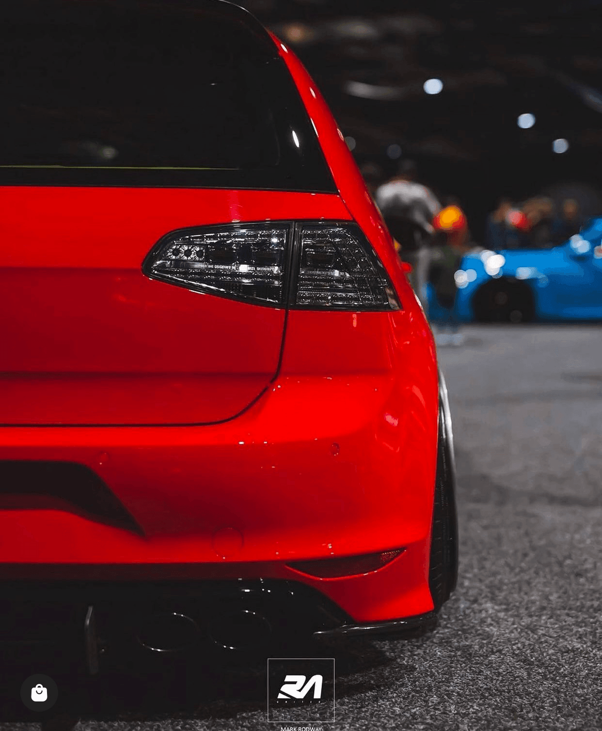 Volkswagen MK7 Golf/GTI/R - Chrome/Smoke LED Tail Lights For Halogen Models (2012-2017)