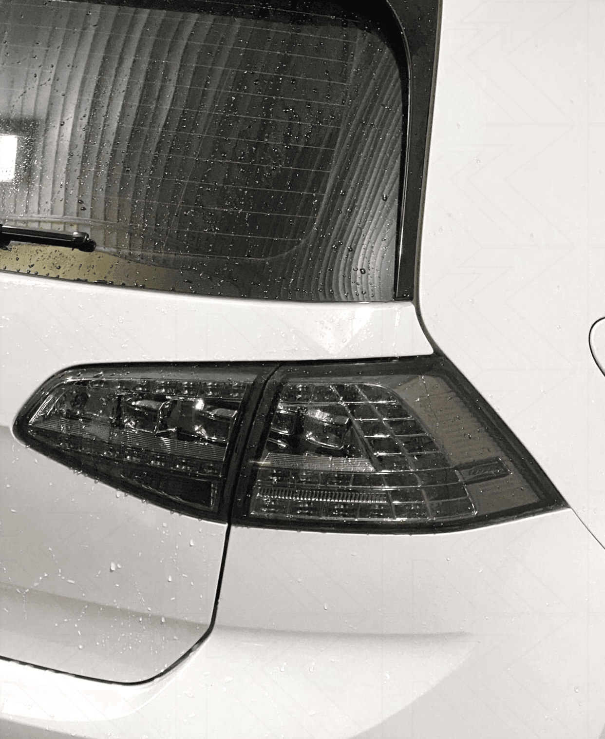Volkswagen MK7 Golf/GTI/R - Chrome/Smoke LED Tail Lights For Halogen Models (2012-2017)