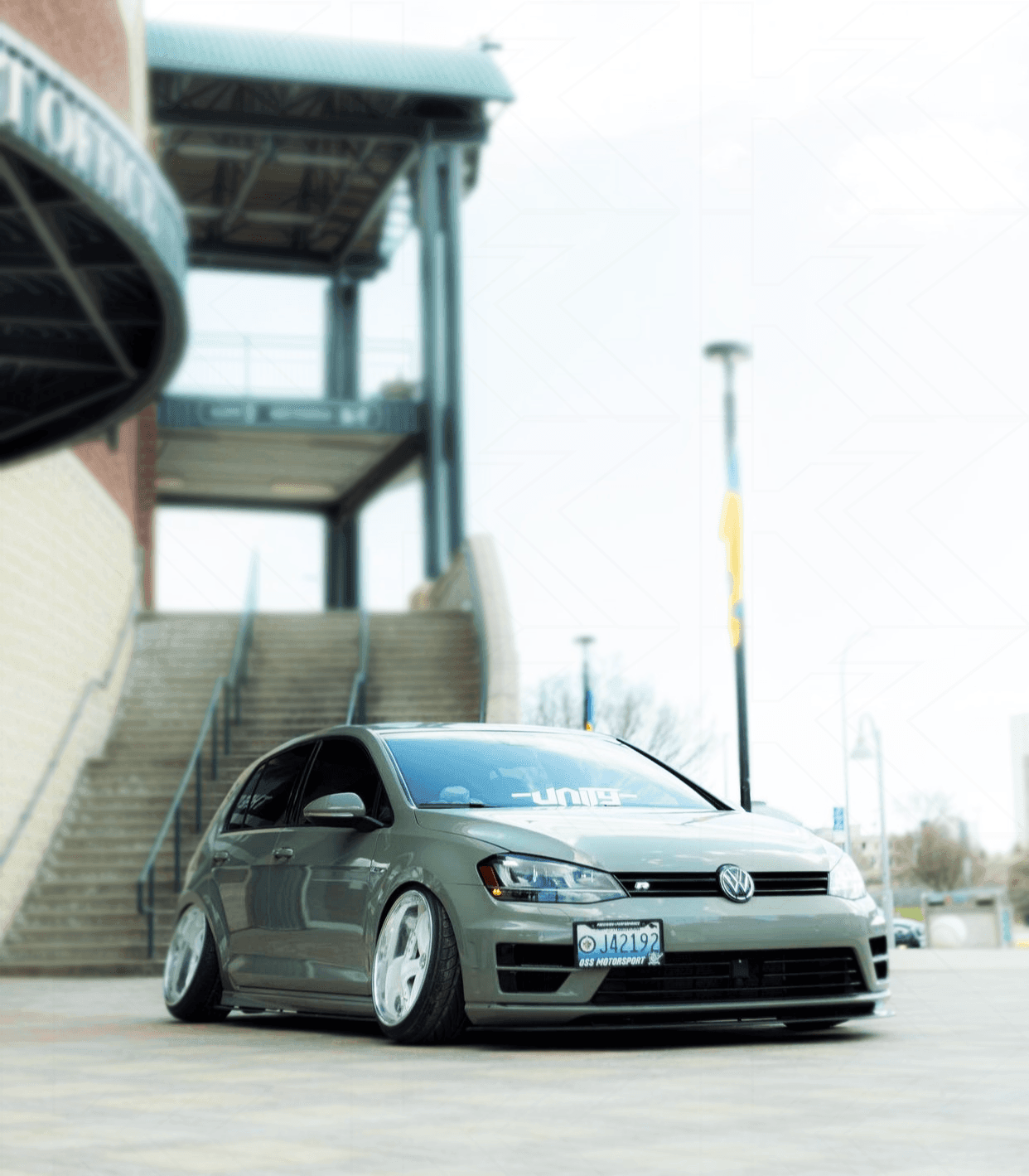 Volkswagen MK7 Golf/GTI/R - Clear/Black LED Tail Lights for Halogen Models (2012-2017)